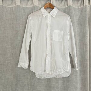 Ground Y Cotton Broadcloth Double Collar Shirt